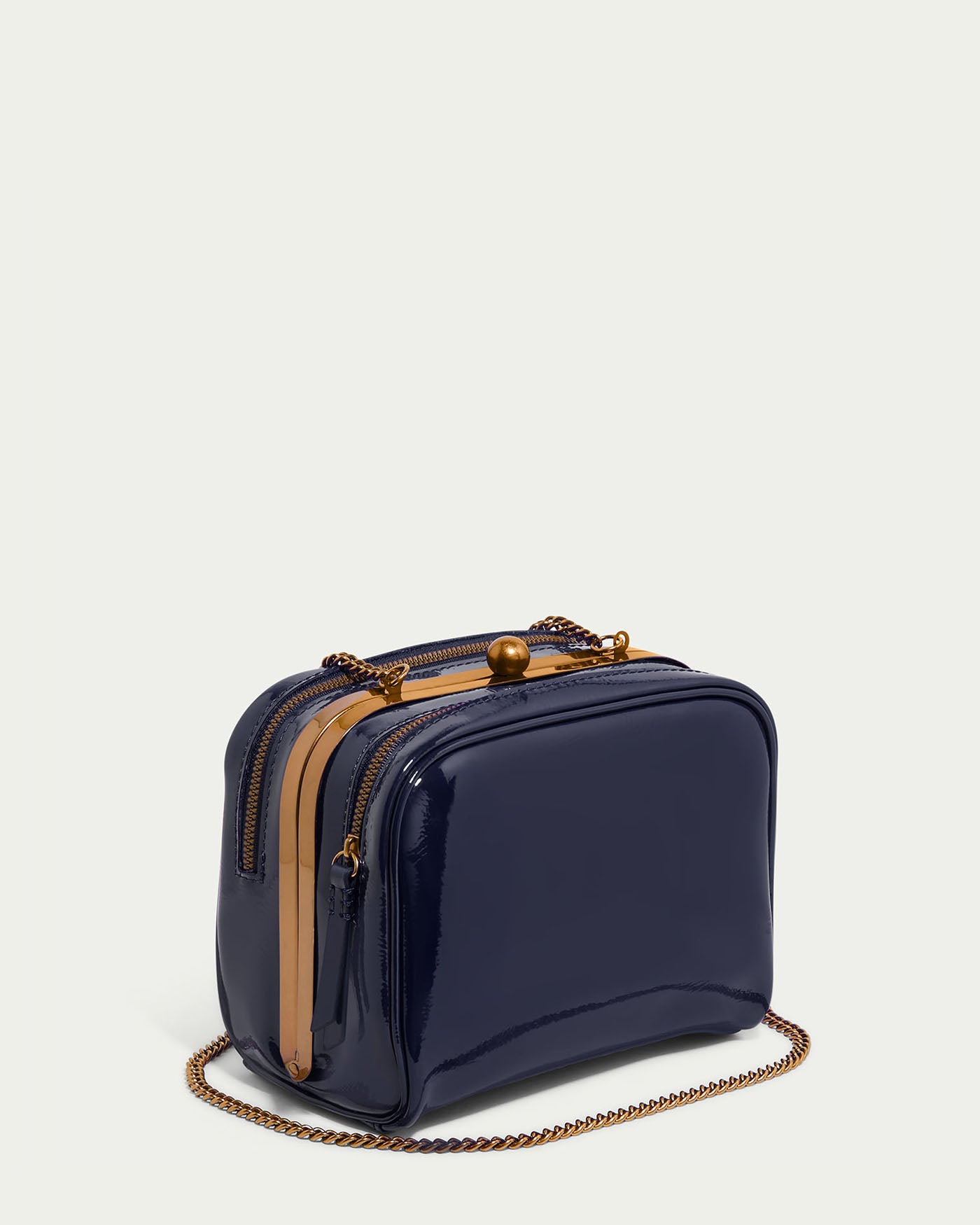 Dark Navy Patent