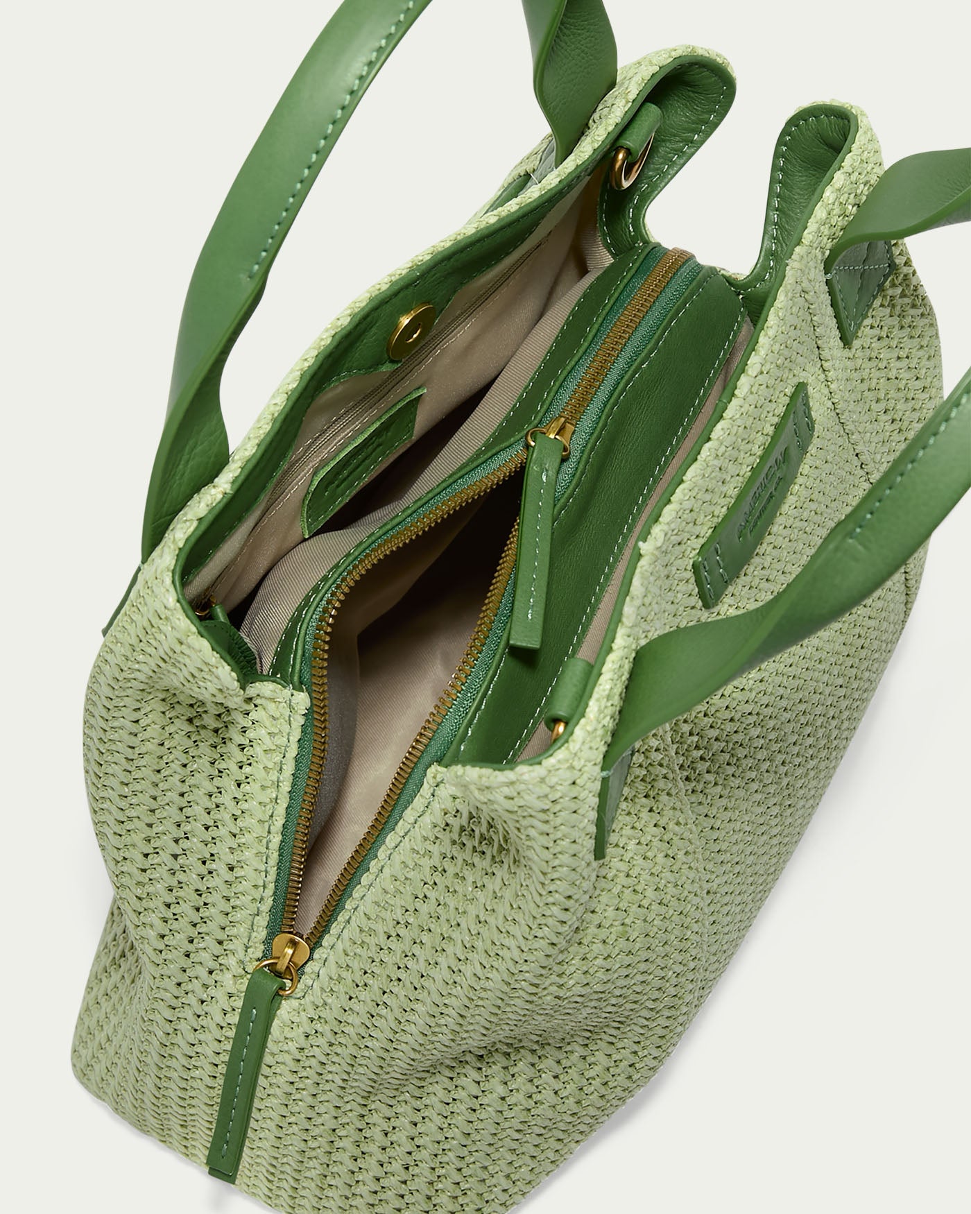 clover green raffia