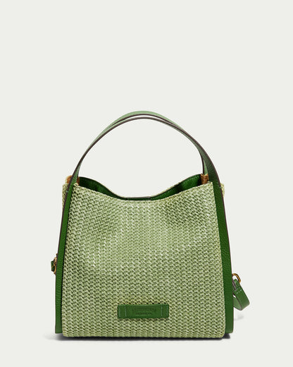 clover green raffia