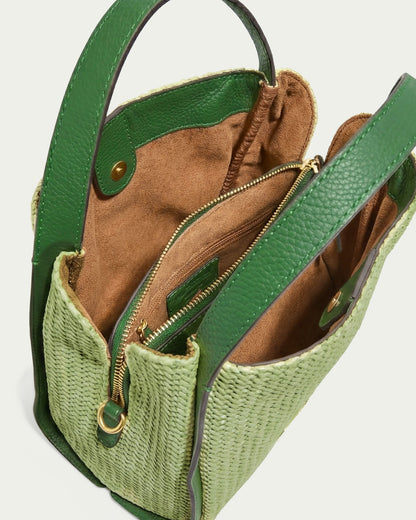 clover green raffia