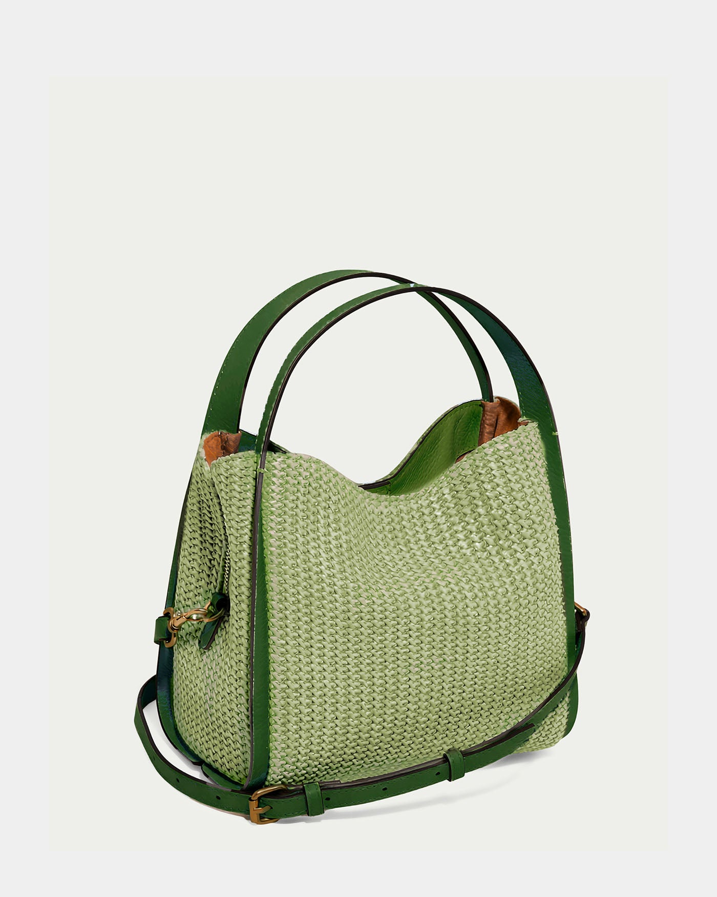 clover green raffia