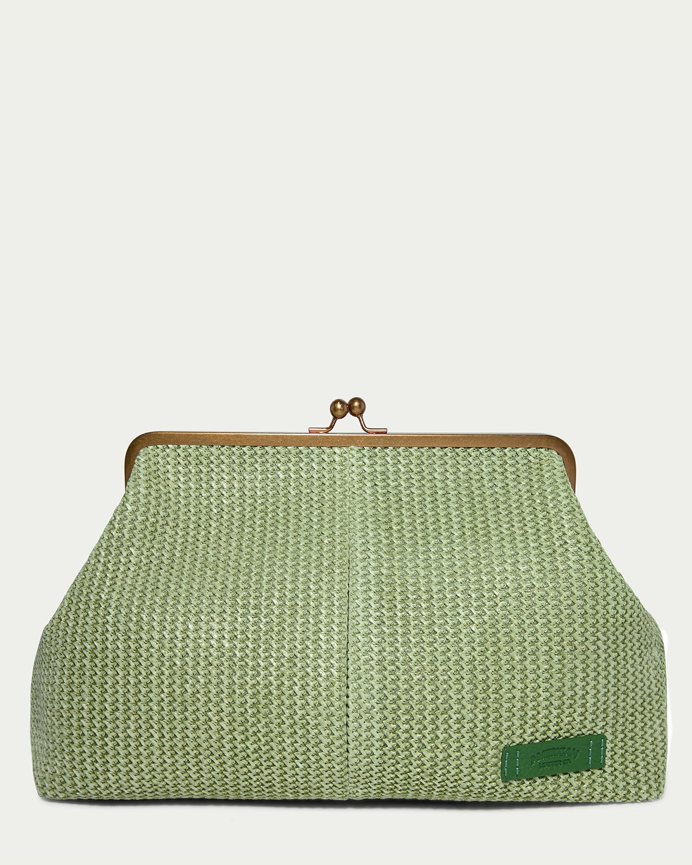 clover green raffia