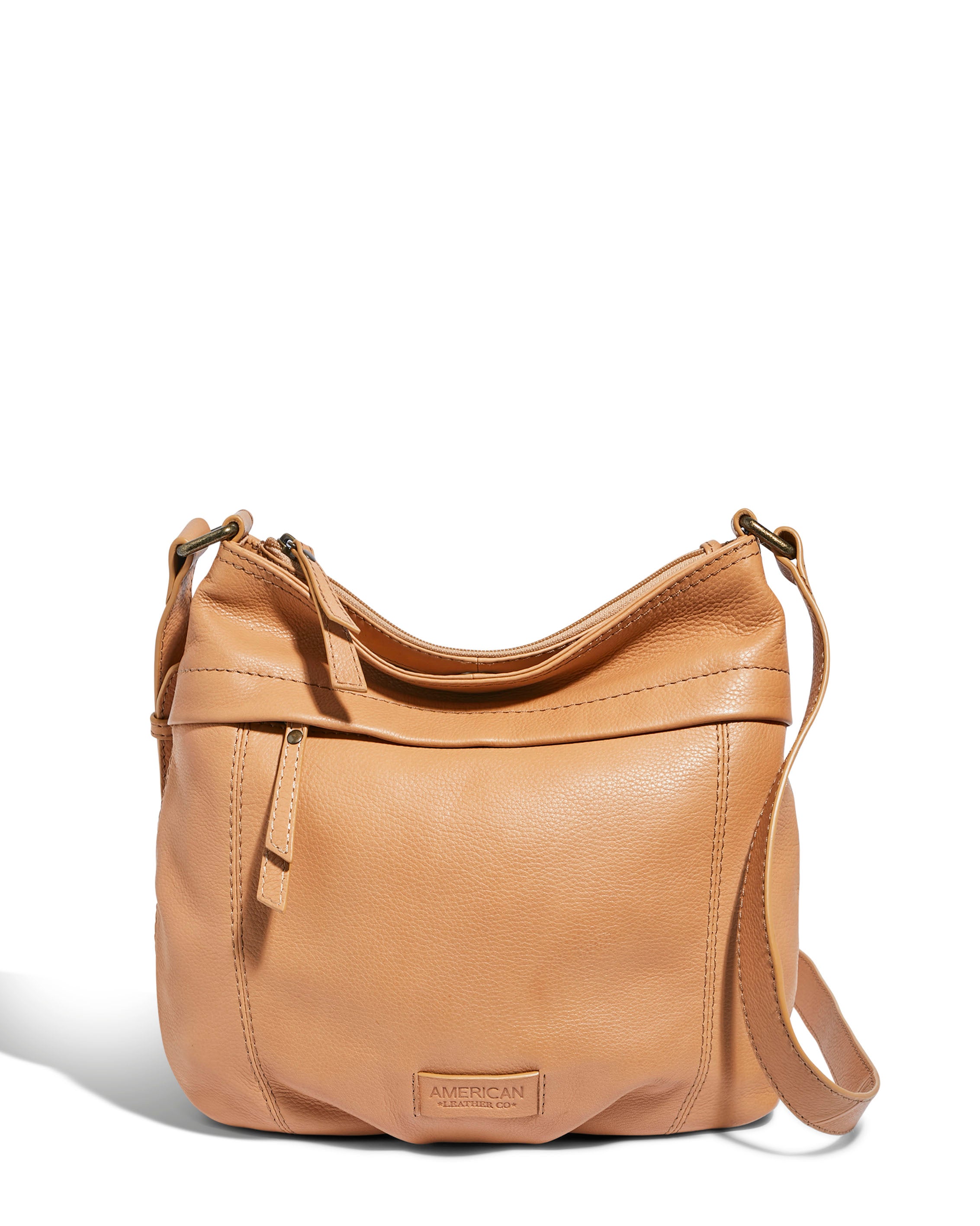 American Leather Co. Orrin Double Zip Crossbody