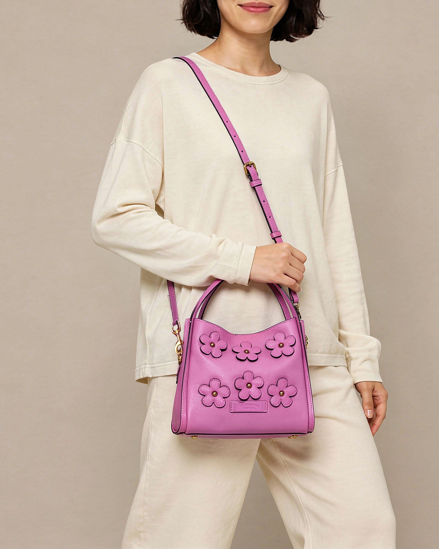 Auburn Petal Convertible Crossbody
