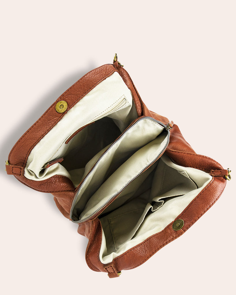 Austin Triple Entry Hobo - inside