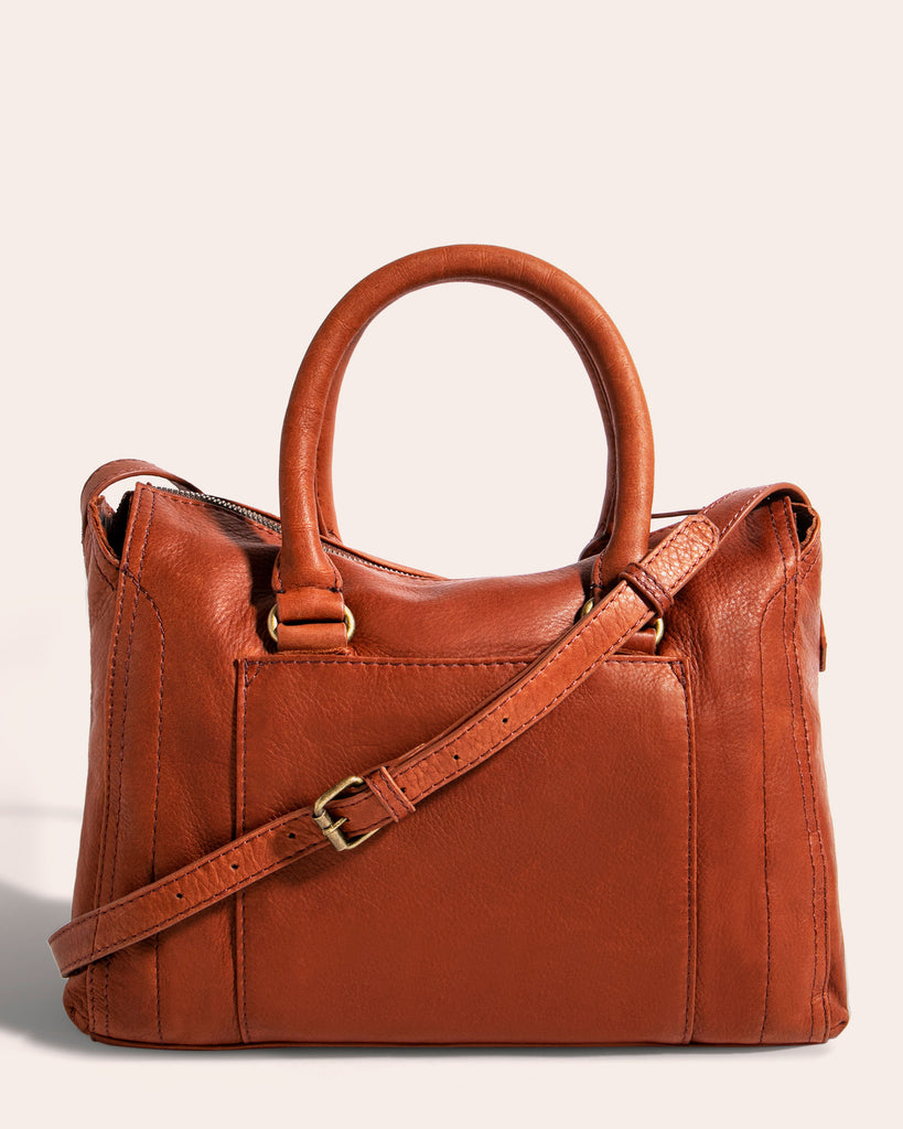 Berryville Satchel Stone - back