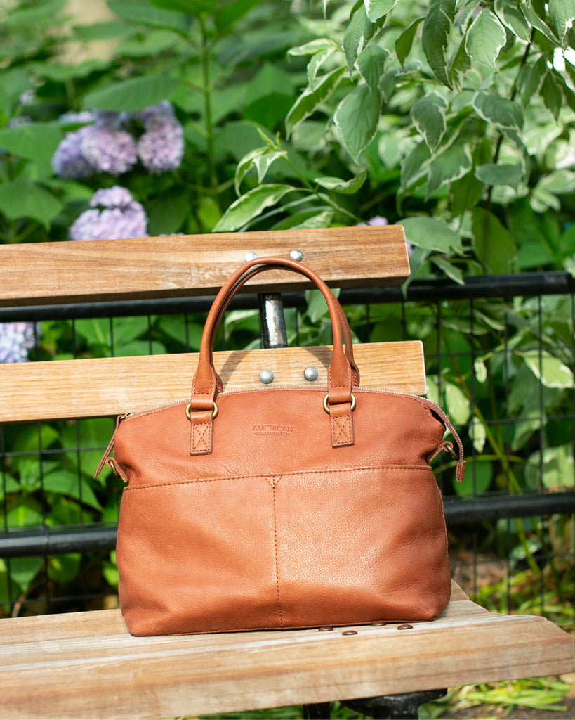 Carrie Dome Satchel - brandy lifestyle