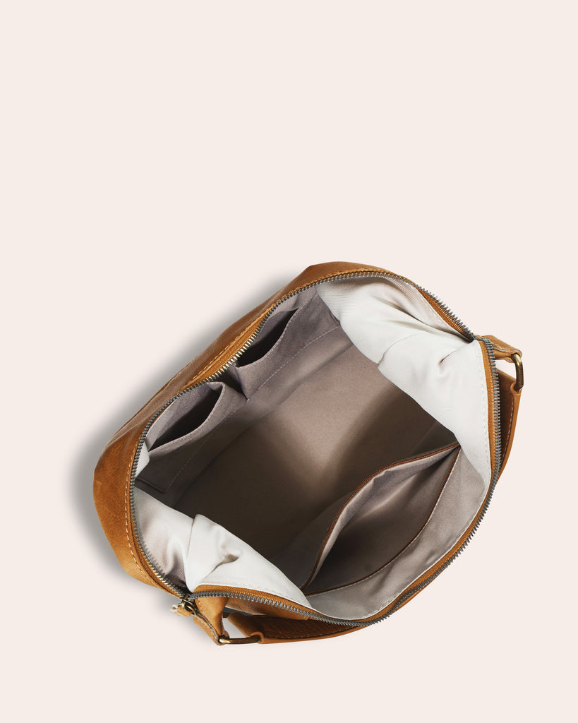 Carrie Hobo - ash grey interior