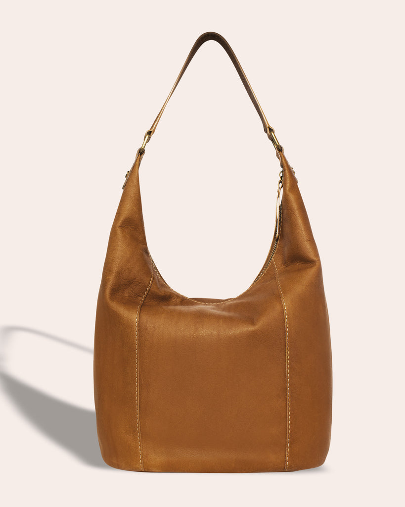 Carrie Hobo - ash grey back
