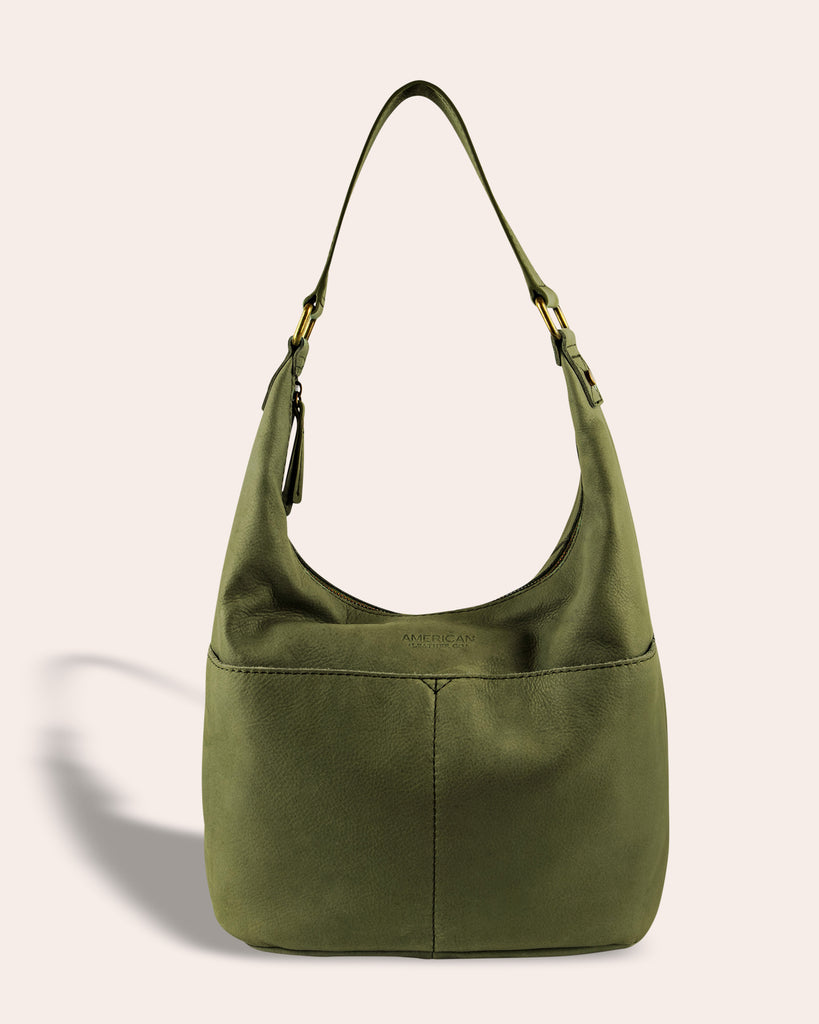 Carrie Hobo - olive front