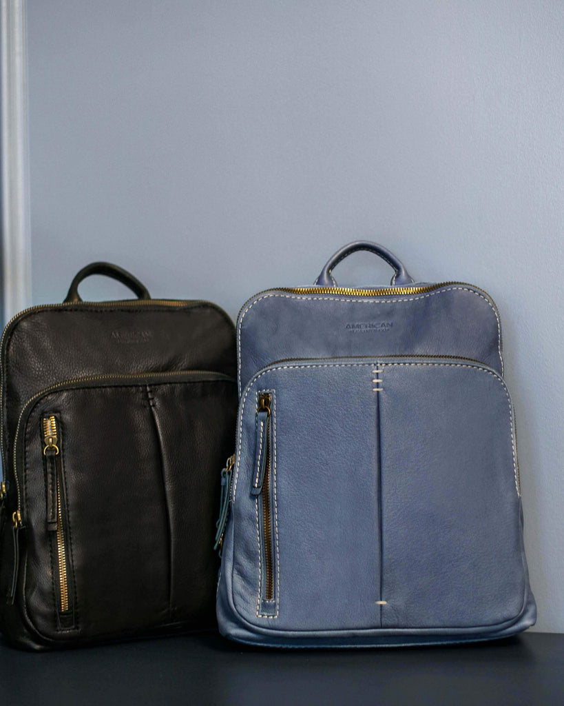 Cleveland Backpack - bay blue lifestyle