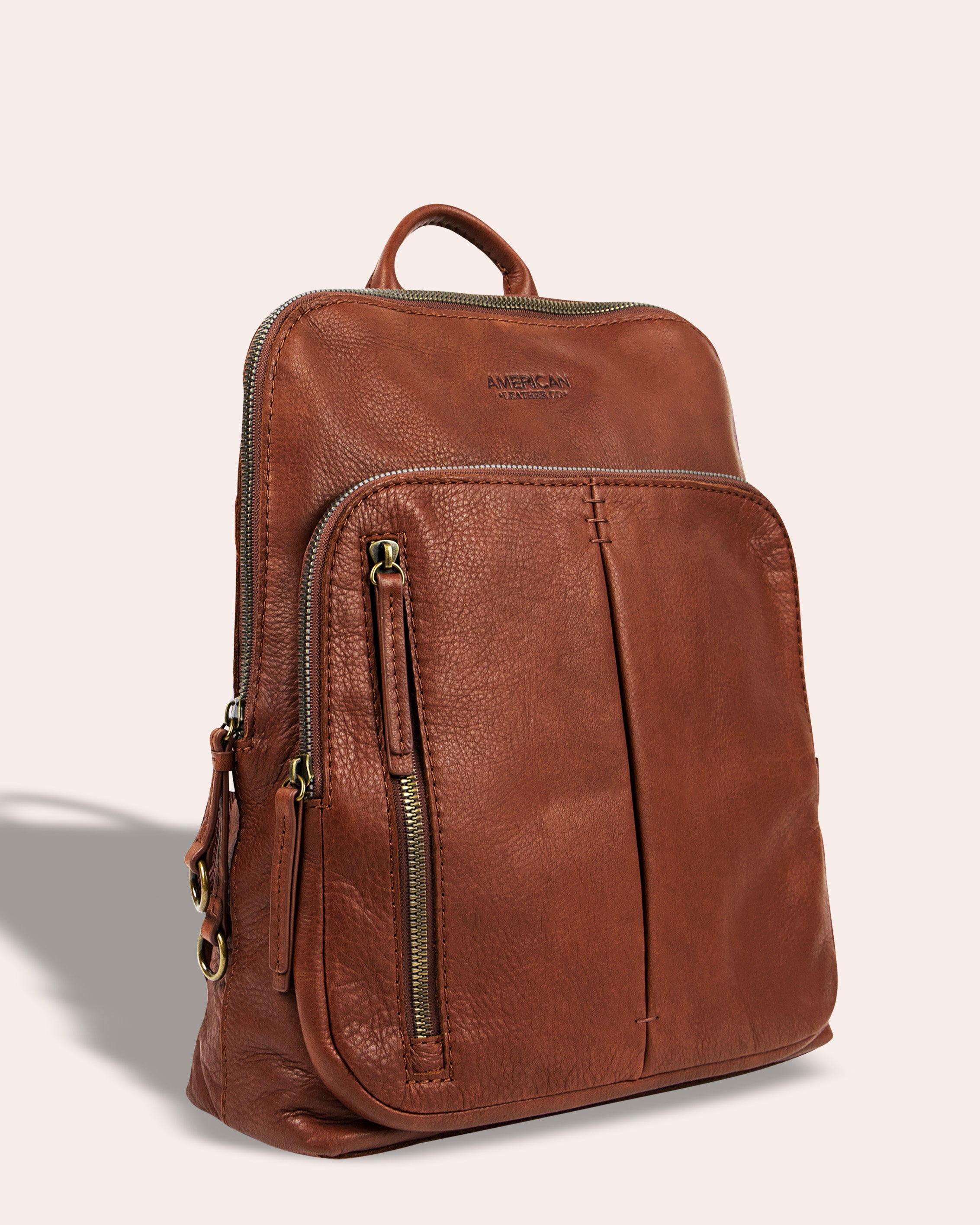 American leather backpack purse sales