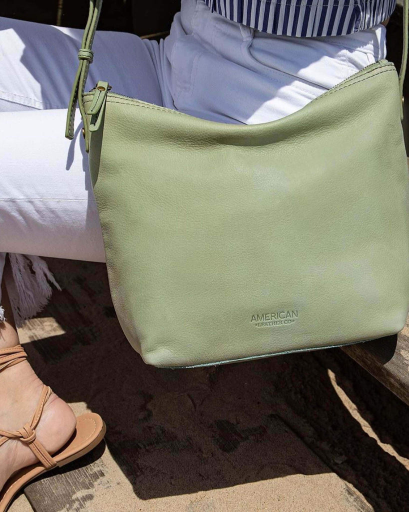 Dayton Crossbody - sage lifestyle