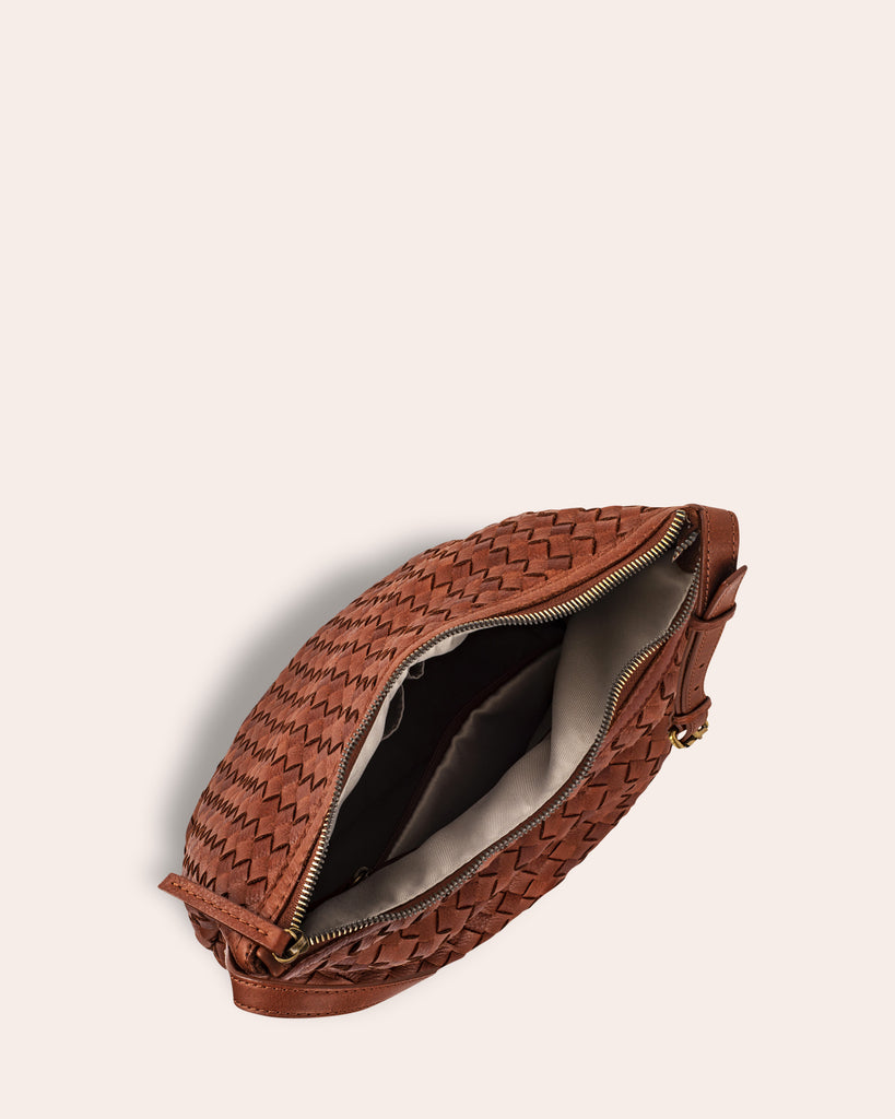 Dayton Woven Crossbody - inside
