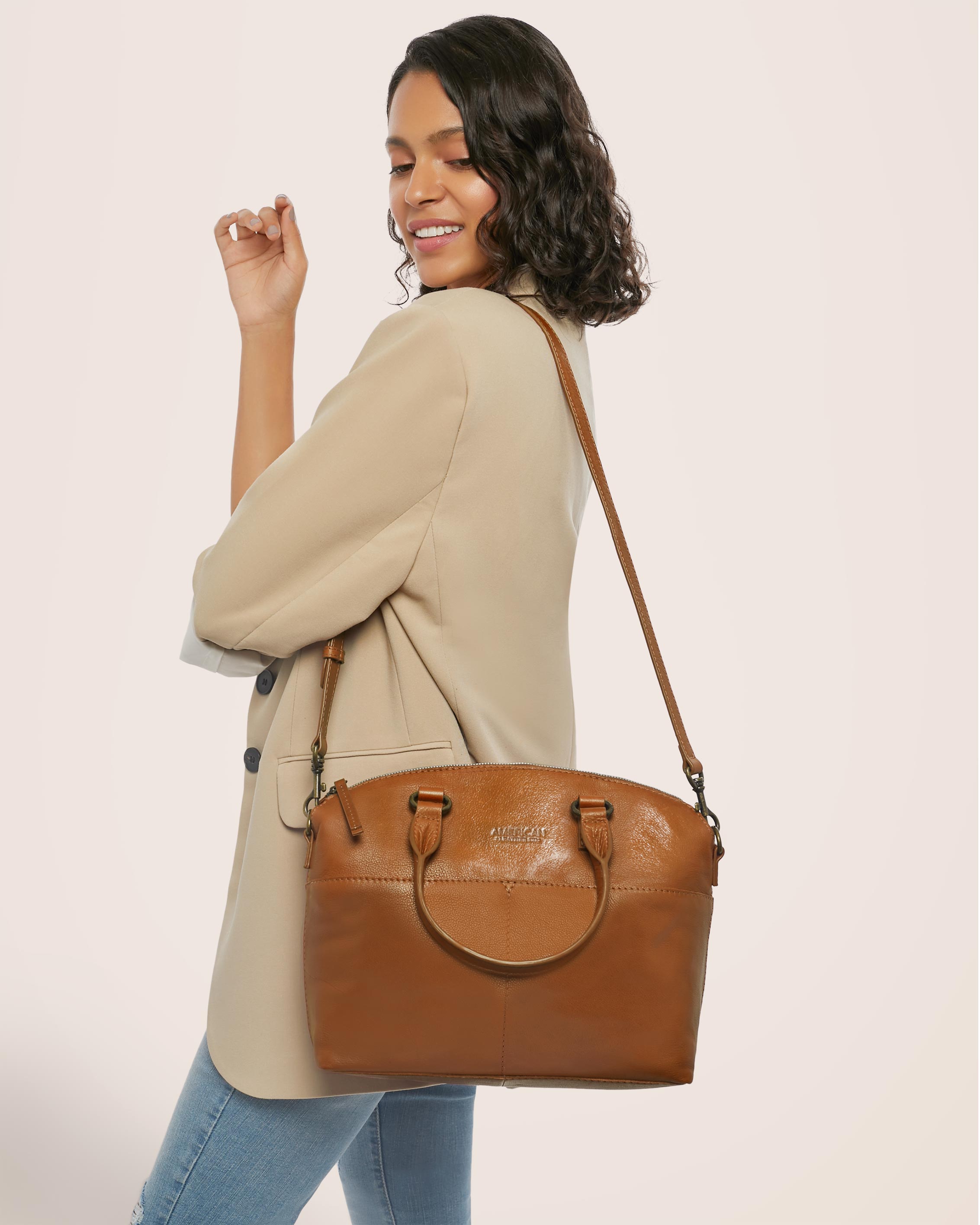 American leather carrie dome satchel new arrivals