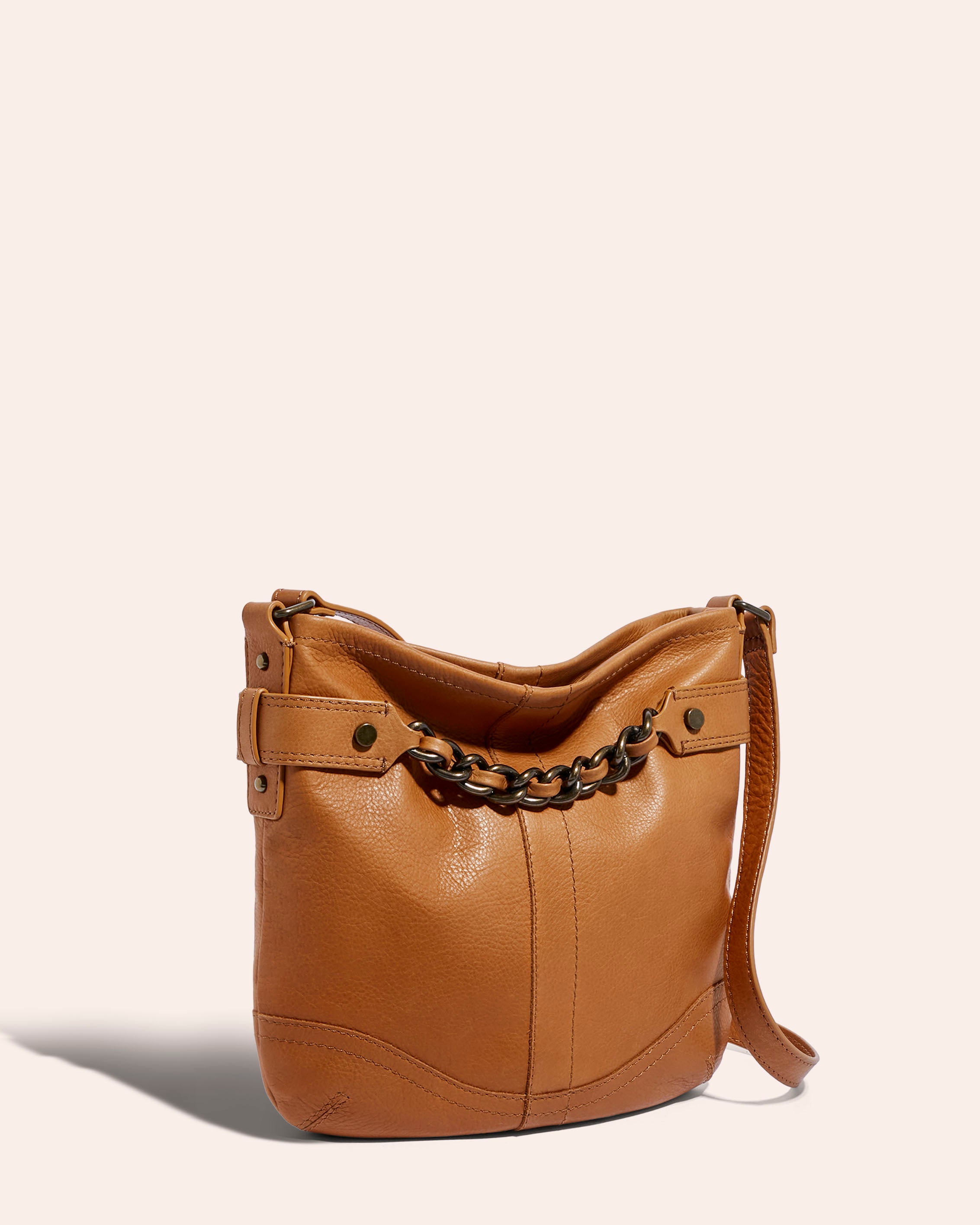 American Leather Co Elton Crossbody ,Cordovan