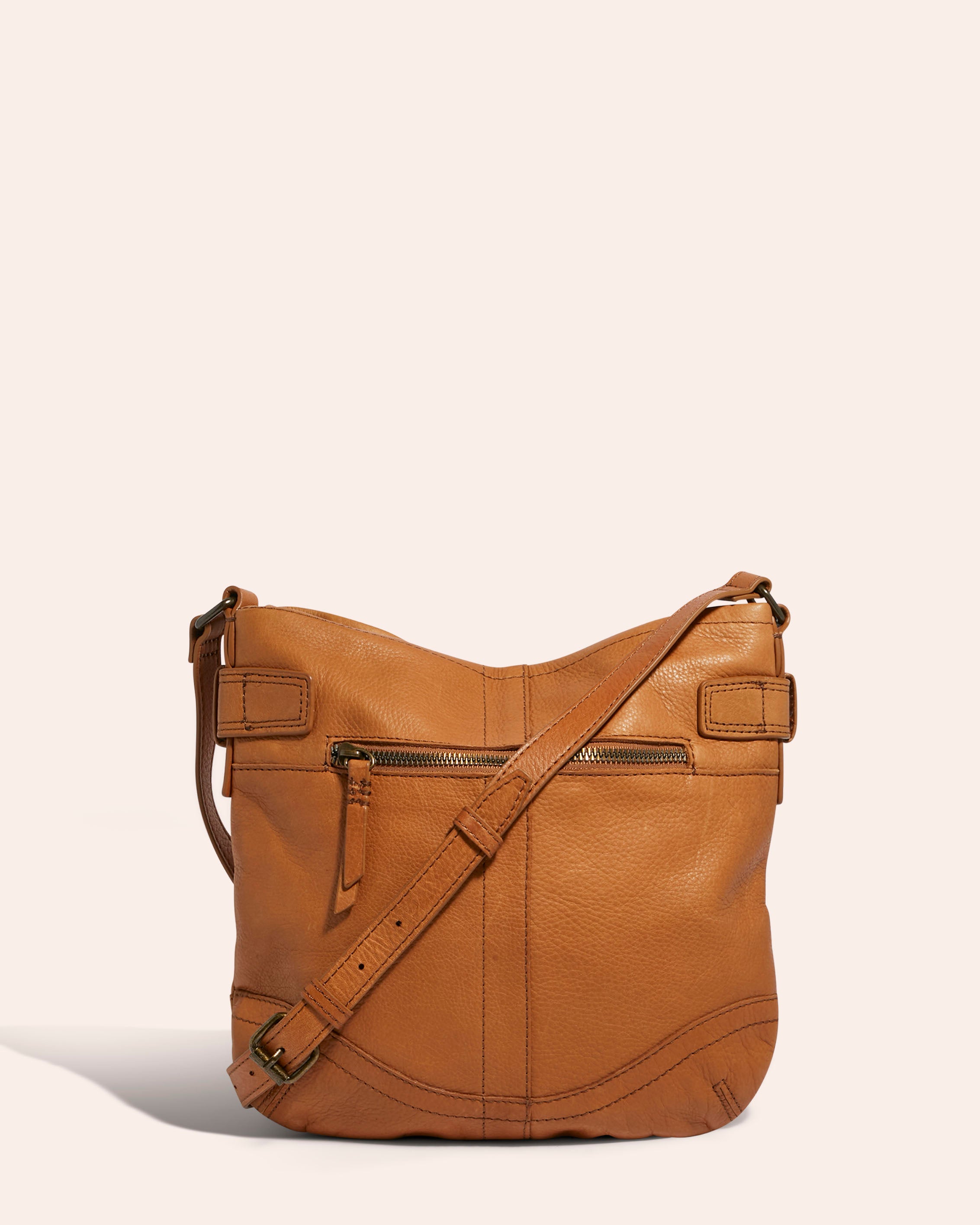 American Leather Co Elton Crossbody ,Cordovan