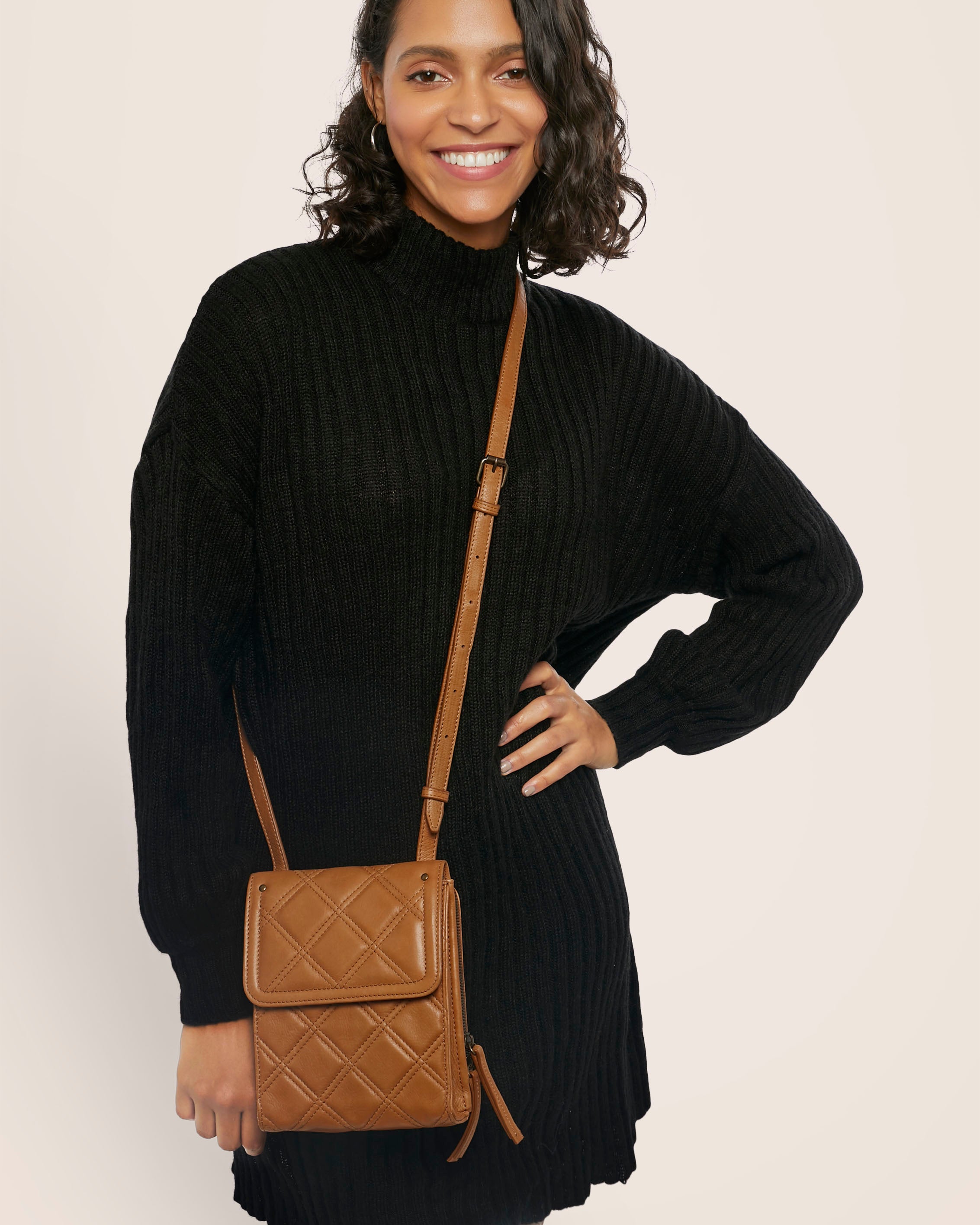 American leather co kansas crossbody Clearance