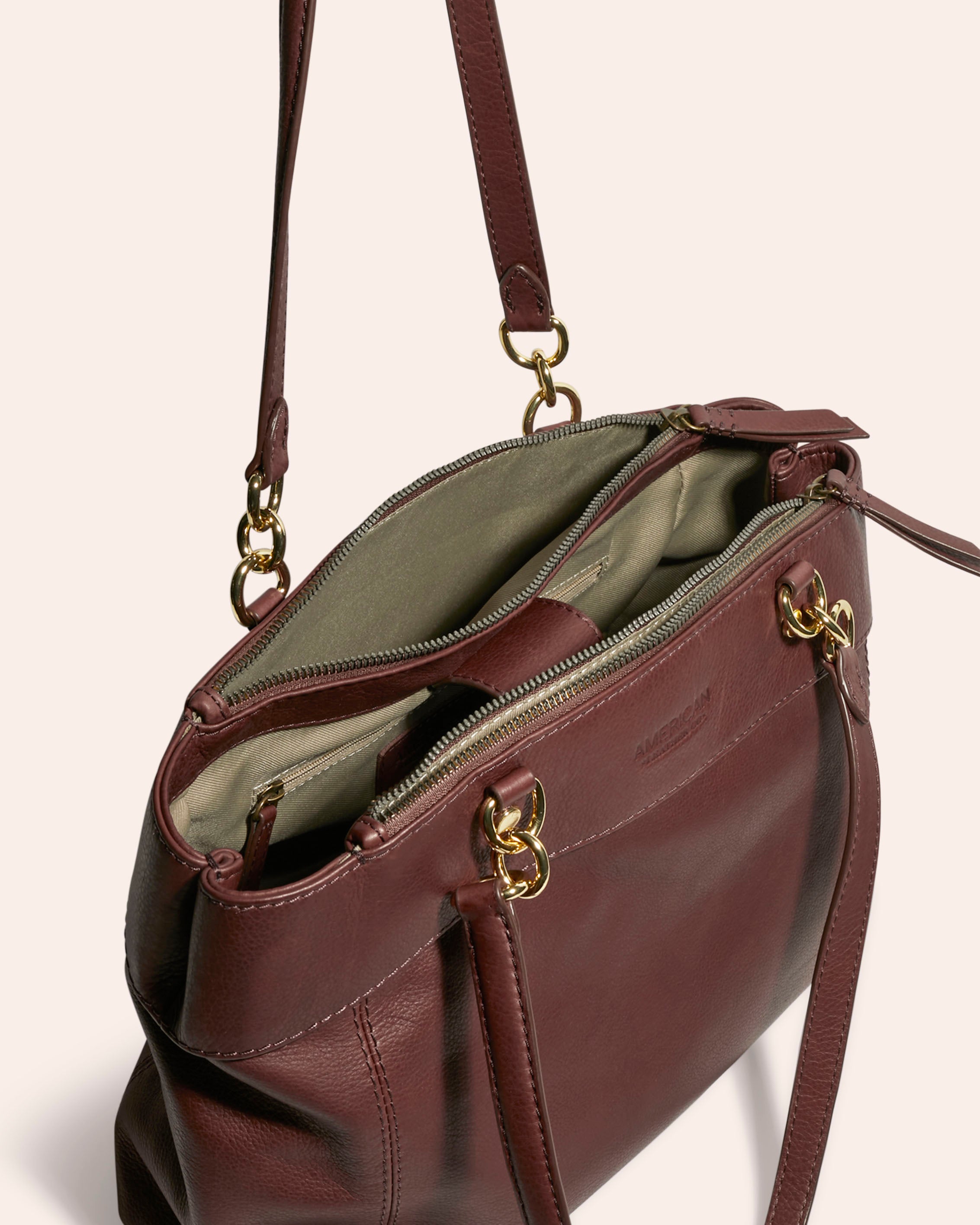 American 2025 leather satchel