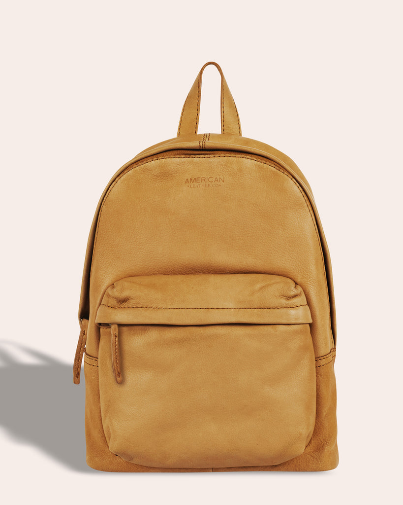 Fairfield Backpack - dark beige front