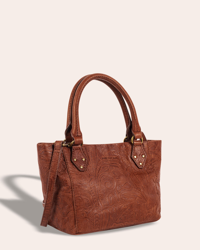 Frenchie Mini Tote - side angle