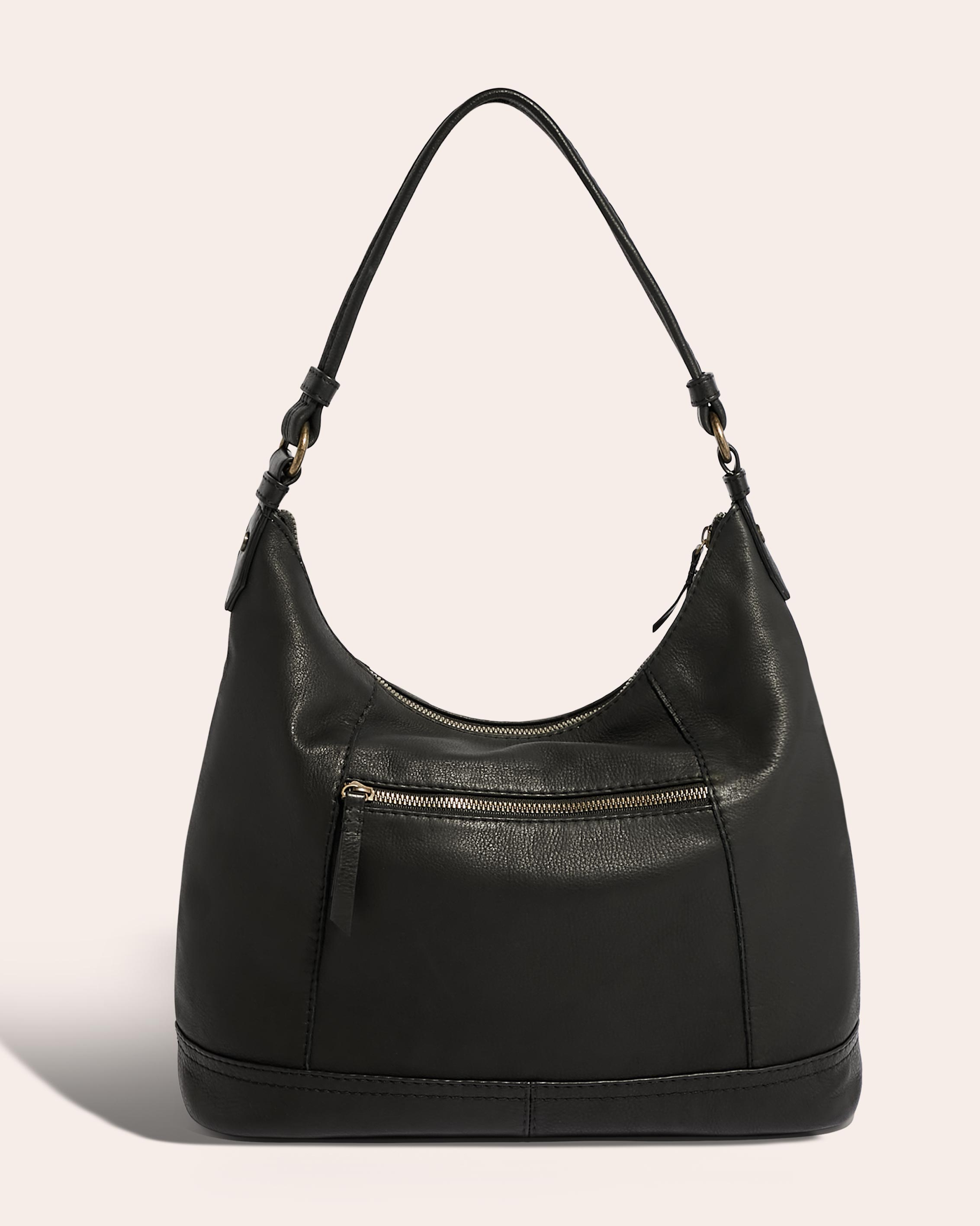 Hudson Hobo (Port)- Designer leather Handbags