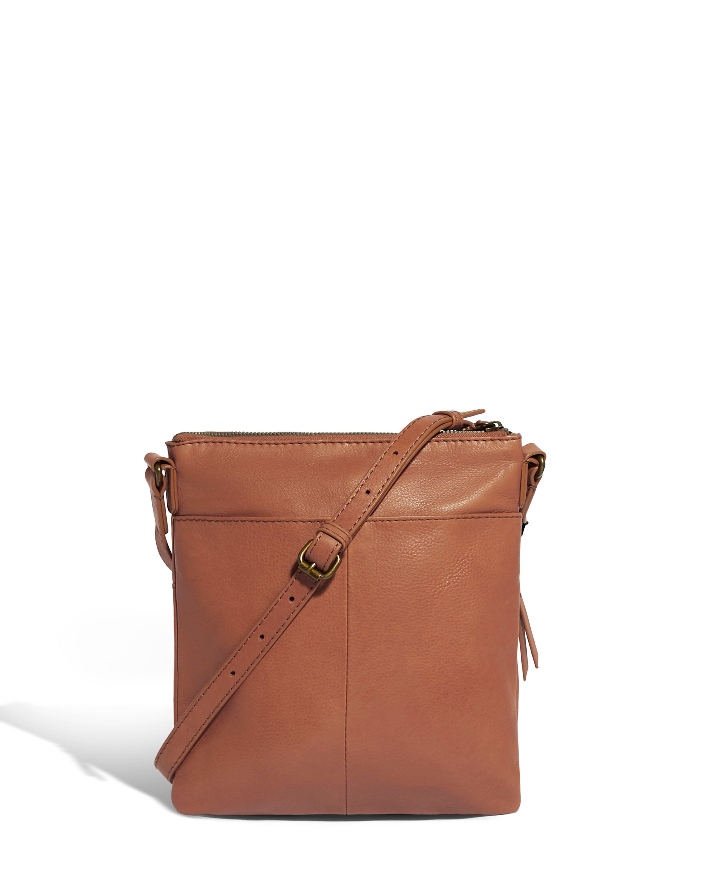 American Leather Co. Joy Crossbody Cordovan Tooled