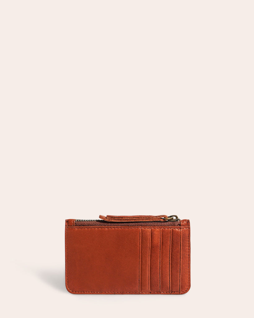 American Leather Co. Liberty Wallet With RFID Pale Yellow - back