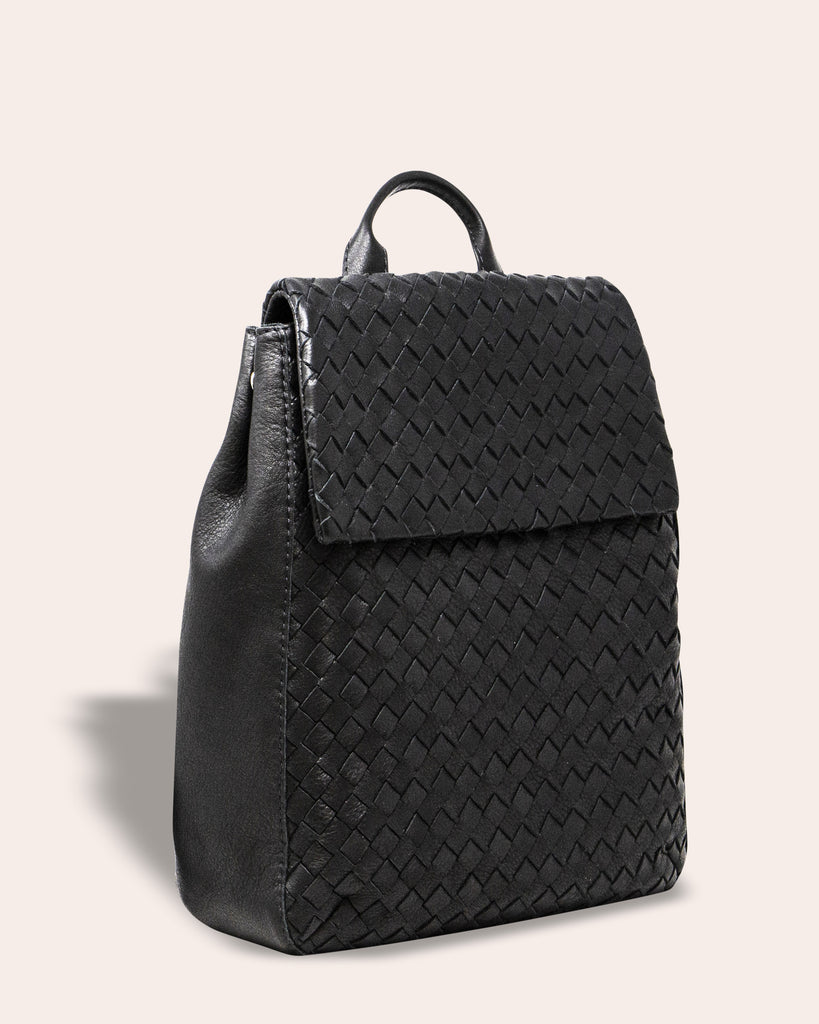 Liberty Woven Backpack - side angle