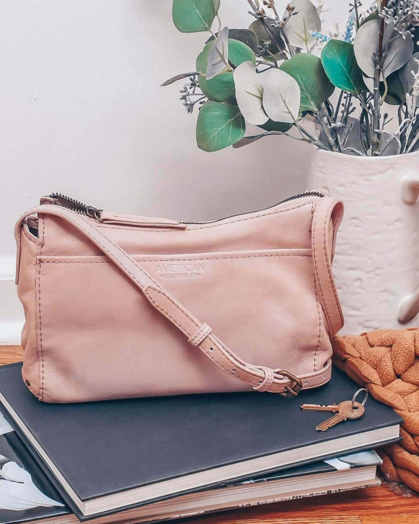 Maryland Crossbody - blush lifestyle