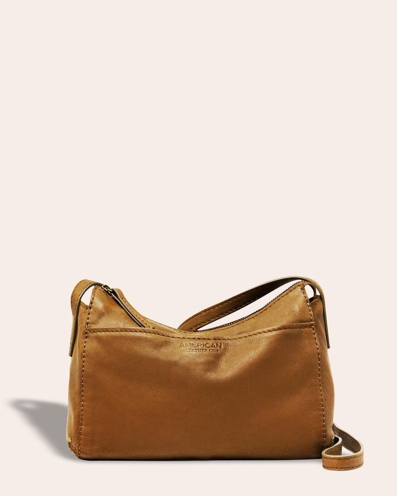 Maryland Crossbody - cafe latte front