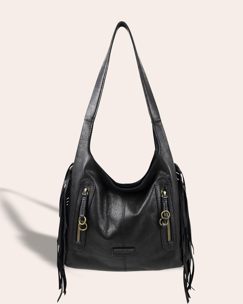 Memphis Sling Hobo - black front