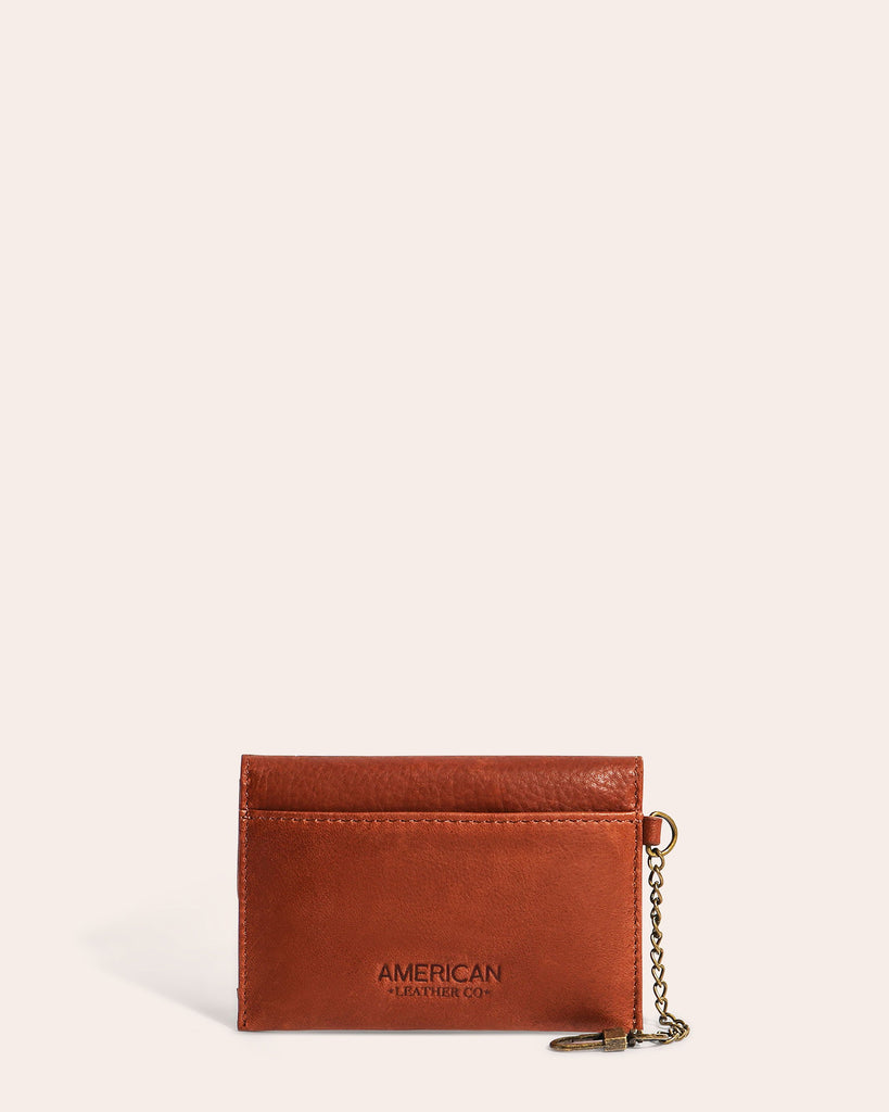 American Leather Co. Monica Coin Purse Butter Rum - back