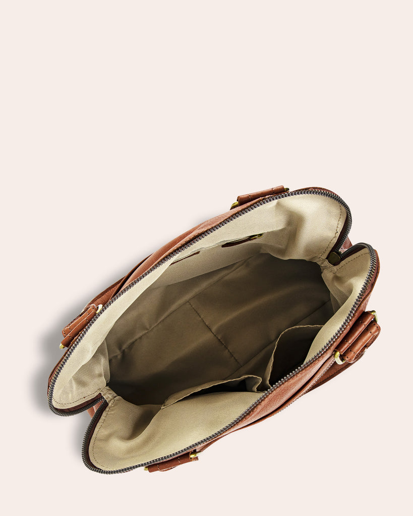 Montauk Dome Satchel - inside