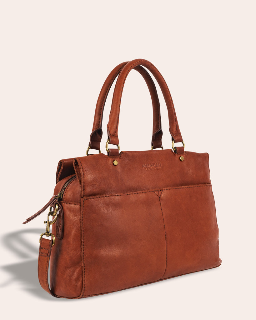 Sequoia Satchel - side angle
