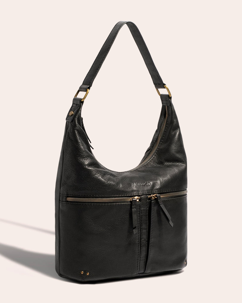 Hanover Hobo Black - side angle