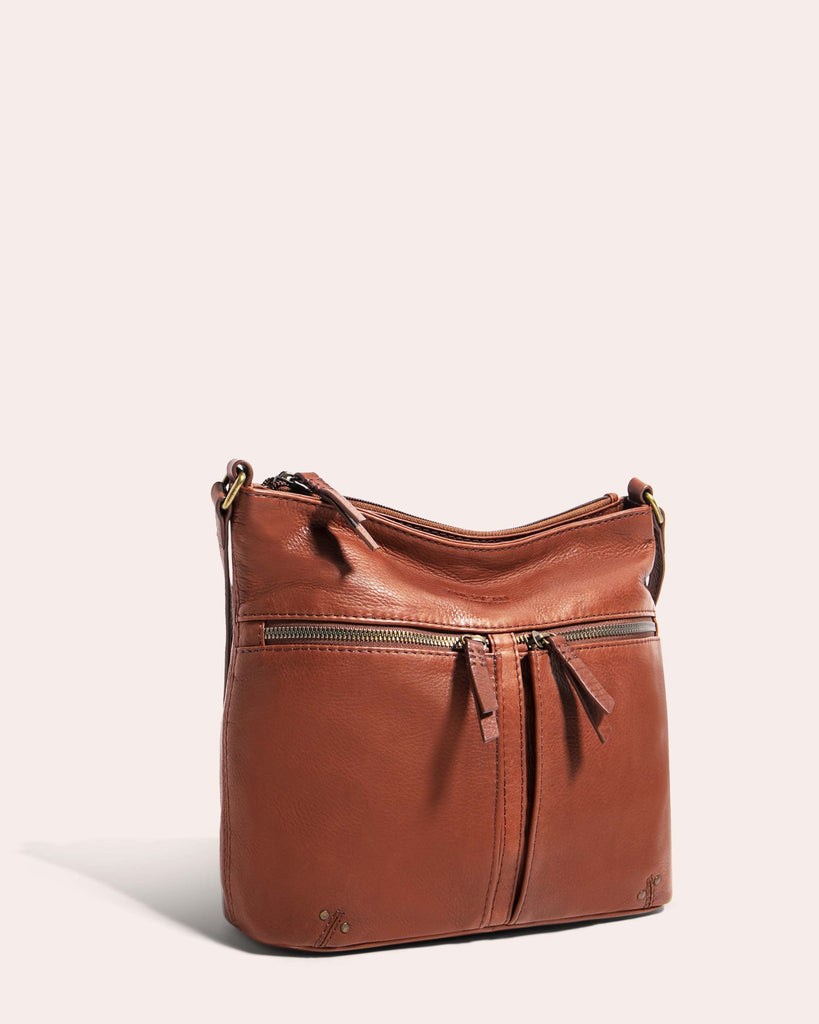Hanover Double Entry Crossbody Morning Mist - Side