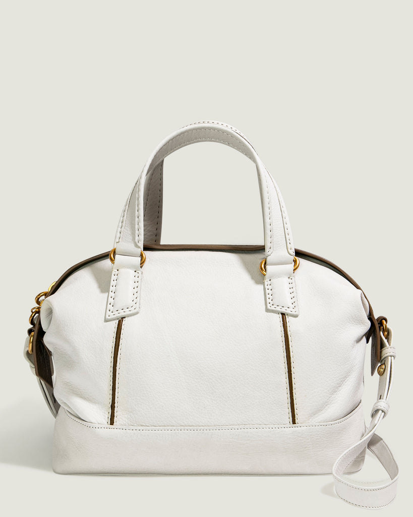 Willow Draped Satchel - apricot front